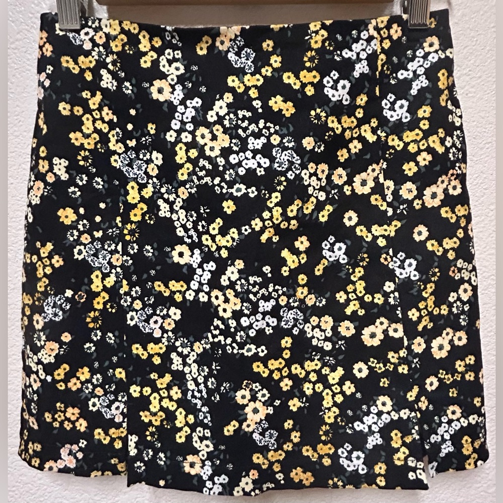 Eyeshadow Floral mini skirt juniors 3 y2k